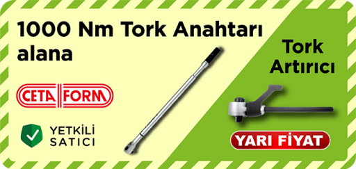 Ceta Form 1000 Nm Tork Anahtarı alana Tork Artırıc